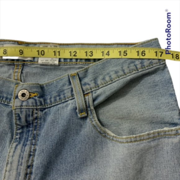 Levis Silver Tab Womens Baggy Denim  Jeans zip up fly 36 X 34 - Picture 7 of 12